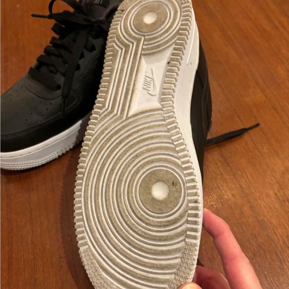 Black Nike Air Force 1’s low LX. - Picture 2 of 3